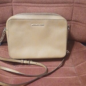 Michael Kors Tan Crossbody Bag